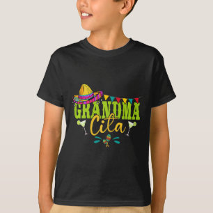 Grandmacita Grandma Mexican Sombrero Margarita Cin T-Shirt