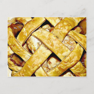 Grandma's Apple Pie Day Recipe Card