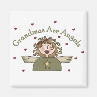 Grandmas Are Angels T-shirts and Gifts Magnet
