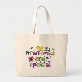 Grandmas are Special Large Tote Bag