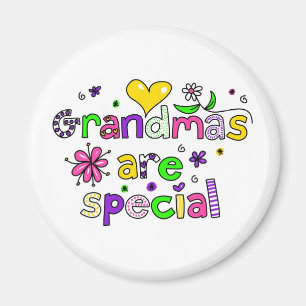 Grandmas are Special Magnet