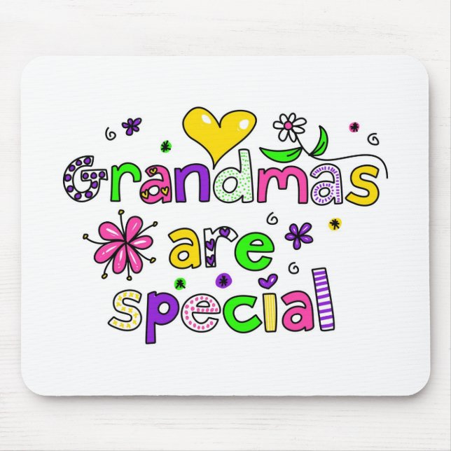 Grandmas are Special Mouse Mat (Front)