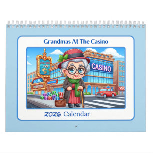 Grandmas At The Casino 2026  Calendar