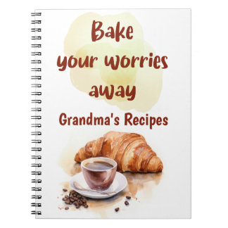 Grandma's Baking Recipe Book Organiser Kitchen 