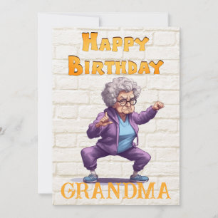 Grandma's Birthday Holiday Card