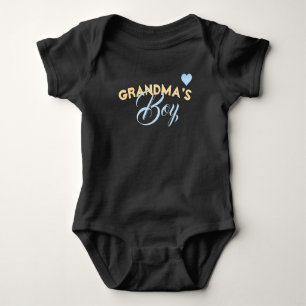 Grandma's Boy -Baby Jersey Bodysuit