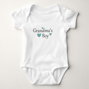 Grandma's Boy Baby T Shirt