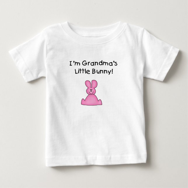 Grandma's Bunny (Girl) Tshirt (Front)