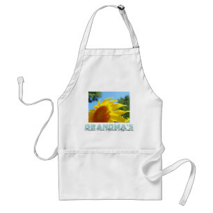 Grandma's Canning aprons Peaches Pears Applesause