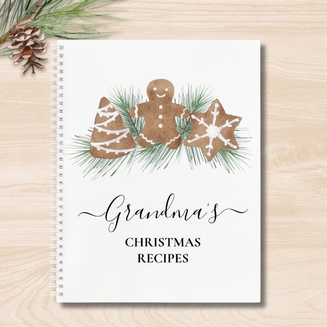 Grandma's Christmas Recipes Notebook (Creator Uploaded)