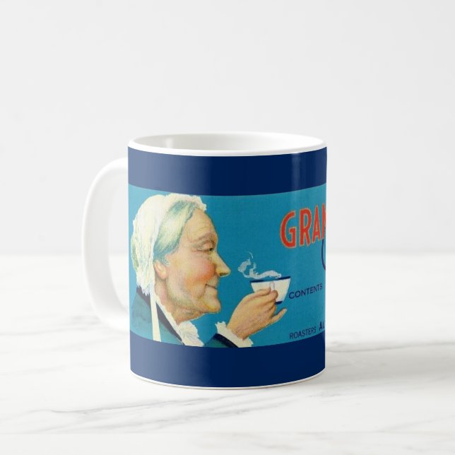 Grandma's Coffee Mug (Front Left)