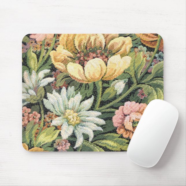 Grandma's Couch Pattern 2  Mouse Mat (With Mouse)