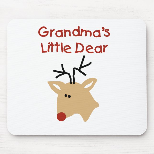 Grandma's Dear Tshirts and Gifts Mouse Mat (Front)