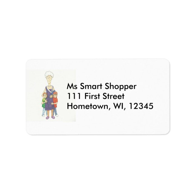 Grandmas Dont Rollerskate Label (Front)