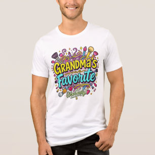 Grandma's Favourite (Obviously) Tri-Blend Shirt