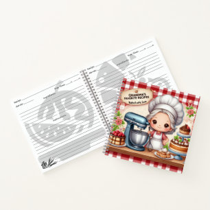 Grandma's Favourite Recipes Notebook
