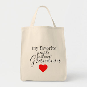 Grandma's favourite Tote (personalised)