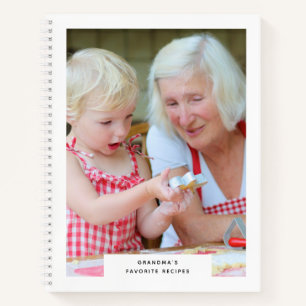 Grandma's Favourites Recipes Photo Recipe Book