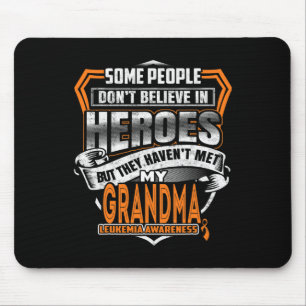 Grandma's Fight Is My Fight Leukaemia Awareness 1 Mouse Mat
