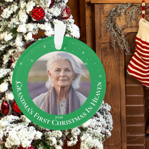 Grandmas First Christmas in Heaven Ornament