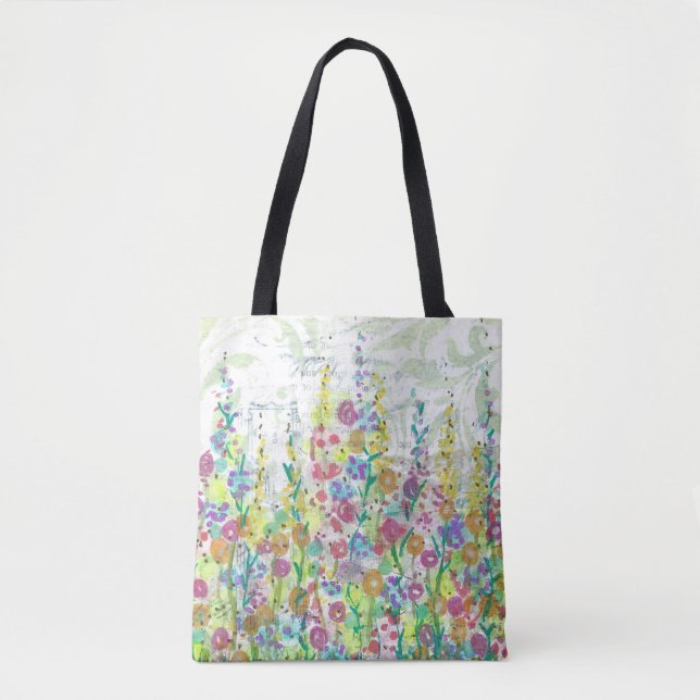 Grandma's Garden Tote Bag (Front)