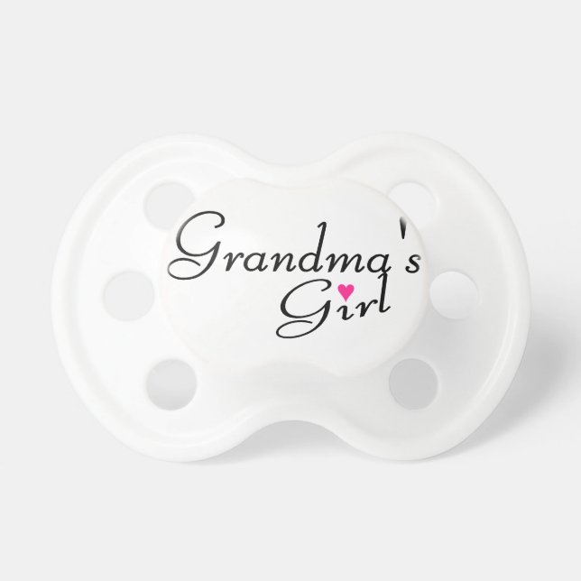 Grandmas Girl Pacifier (Front)
