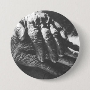 Grandma's Hands 7.5 Cm Round Badge