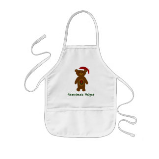 Grandma's Helper Christmas Apron - Kids' Apron
