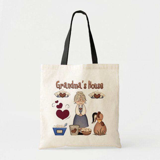 Grandma's House Tote Bag (Front)