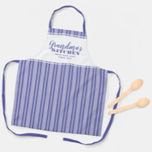 Grandma's Kitchen Custom Modern Cute Periwinkle