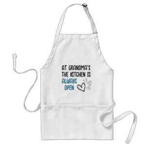Grandma's Kitchen is always open apron