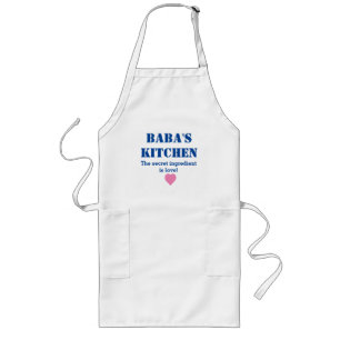 Grandma's Kitchen Long Apron