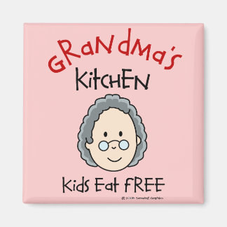 Grandma's Kitchen Magnet