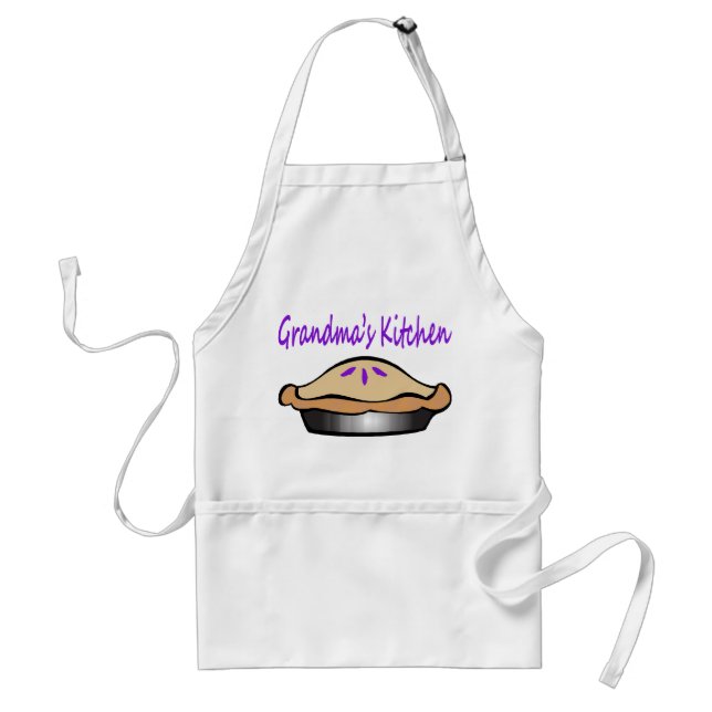 Grandmas Kitchen Purple  Pie Standard Apron (Front)