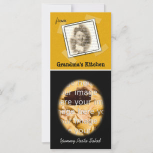 Grandma's Kitchen Recipe Card