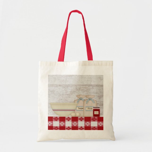 Grandma's Kitchen Tote Bag (Front)
