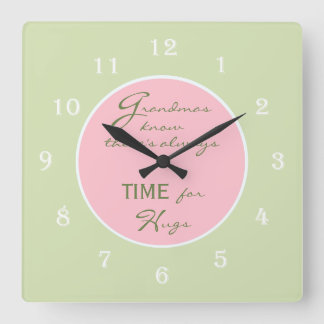Grandmas Know there's always Time Wall Clock