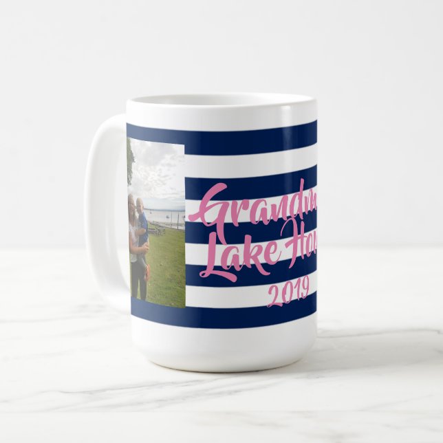 Grandma's Lake House Mug (Front Left)