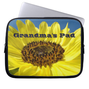 Grandma's Laptop Case Sleeve Sunflowers gifts