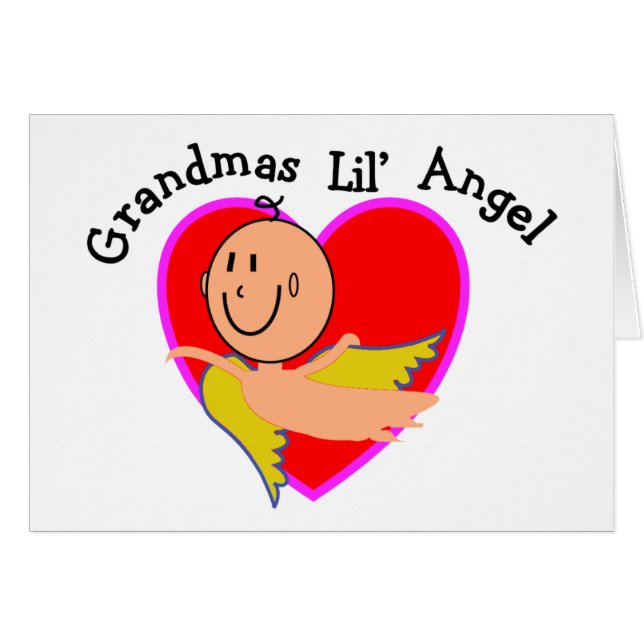Grandmas Lil Angel T-Shirts & Gifts (Front Horizontal)