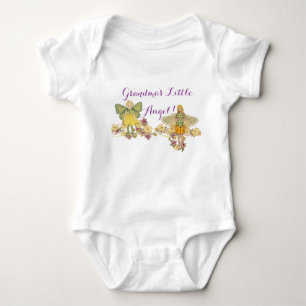 Grandma's Little Angel Baby Bodysuit