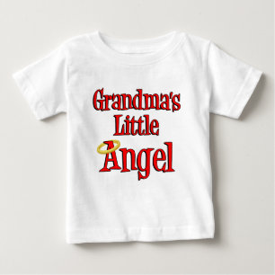 Grandma's Little Angel Baby T-Shirt