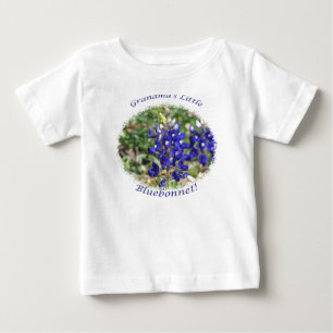 Grandma's Little Bluebonnet Baby Shirt