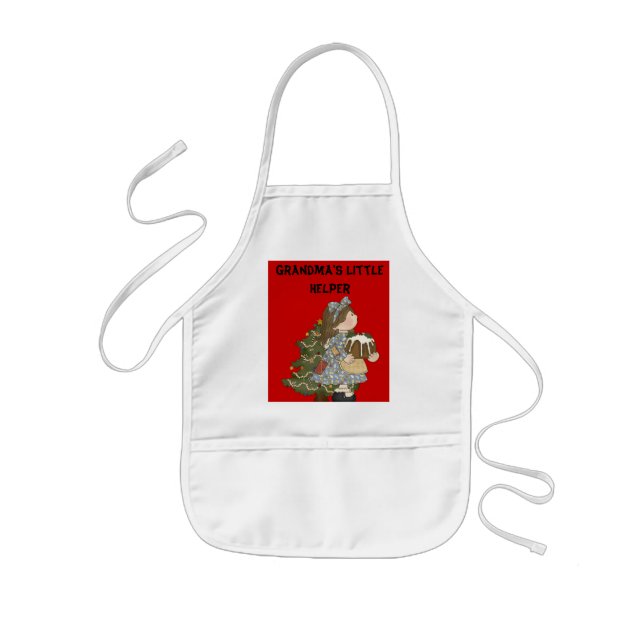 Grandma's Little Helper Kids Apron (Front)