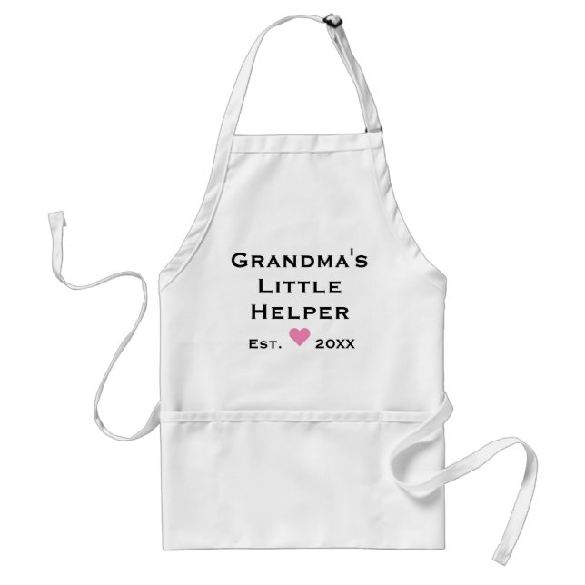 Grandma's Little Helper Standard Apron (Front)