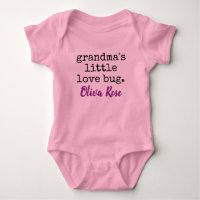 grandma's little love bug personalised