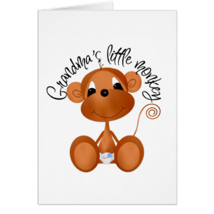 Grandma's Little Monkey - Boy Tshirts and Gifts