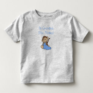 Grandma's Little Monkey Toddler T-Shirt