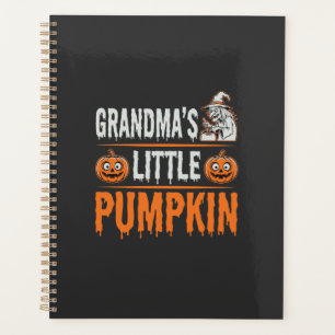 Grandma's Little Pumpkin Halloween Witch Design Planner