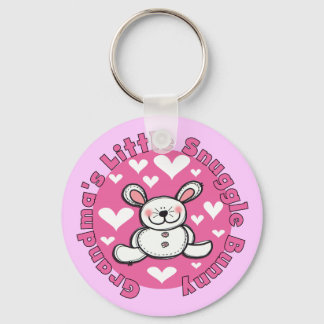 Grandma's Little Snuggle Bunny Key Ring